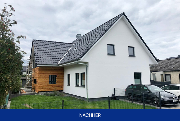 Energetische Sanierung eines Einfamilienhauses im Heidekreis