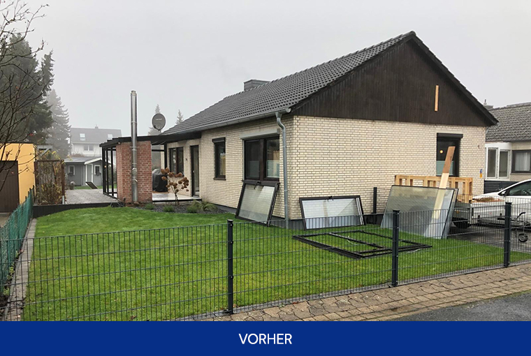 Energetische Sanierung eines Einfamilienhauses im Heidekreis